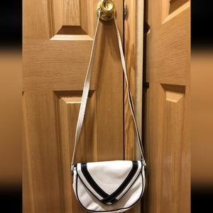 White and black bag